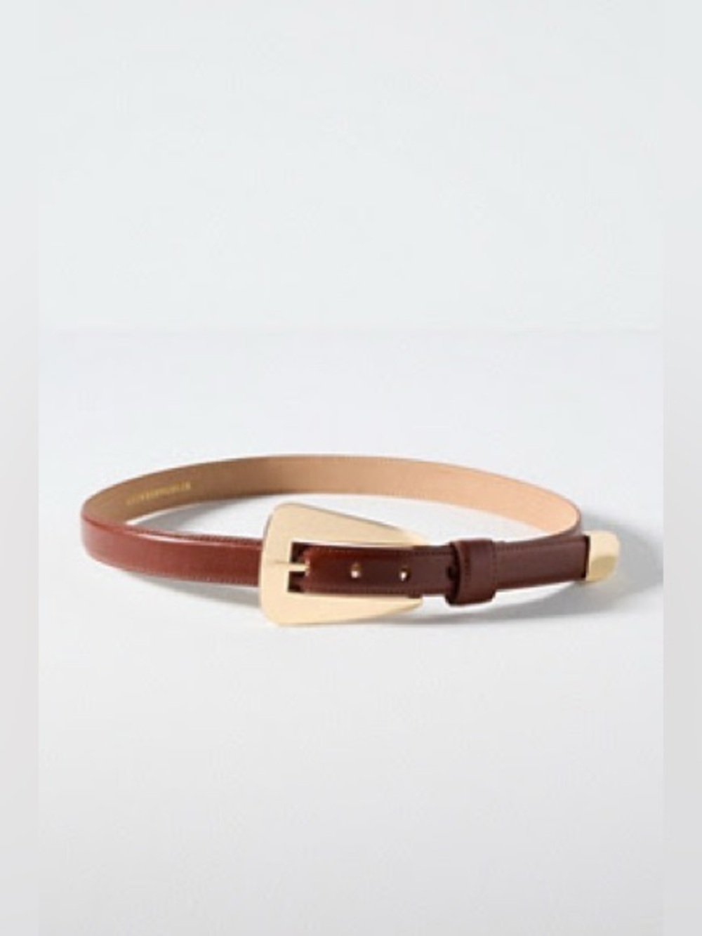 ANTHROPOLOGIE TAILORED LEATHER WESTERN BELT